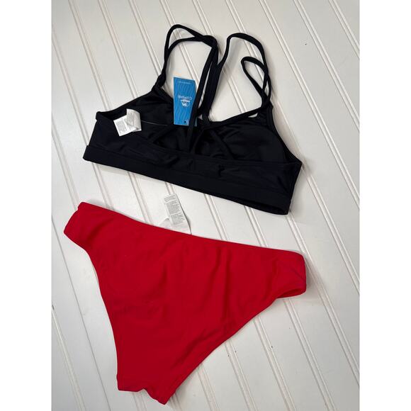 NWT Cupshe Two Piece Swimsuit Bikini Boho Rhapsody Bralette & Hipster BUNDLE S - Picture 6 of 6